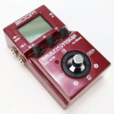 【中古】 ベース用 マルチエフェクター ZOOM MultiStomp MS-60B ズーム ベースエフェクター 本体画像 斜め 2