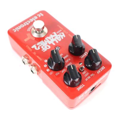 【中古】 tc electronic Hall of Fame 2 Reverb リバーブ ギターエフェクター TCエレクトロニック ホールオブフェイム リア斜めアングル画像