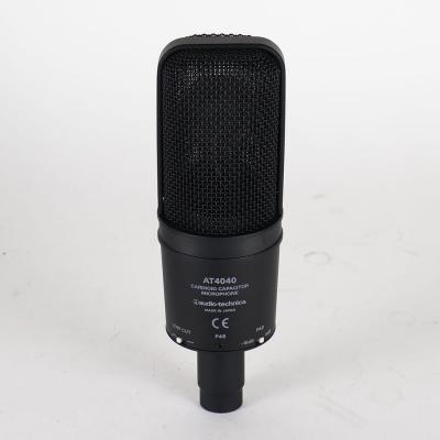 【中古】オーディオテクニカ コンデンサーマイク AUDIO-TECHNICA AT4040 オーテク マイクロフォン 背面