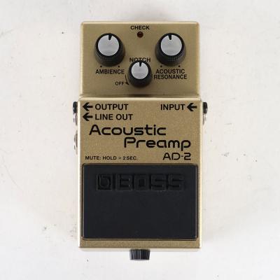 【中古】 アコースティックプリアンプ エフェクター BOSS AD-2 Acoustic Preamp ボス