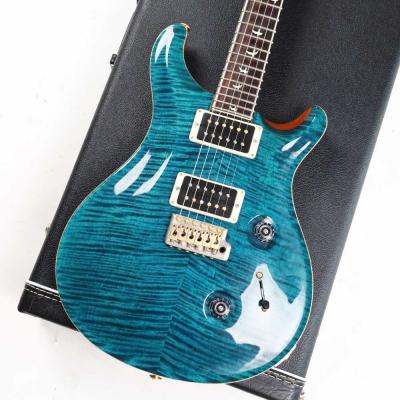 【中古】 エレキギター PRS Custom 24 10Top 30th Anniversary Azul 2015年製 3.38kg Paul Reed Smith カスタム24 ボディ画像