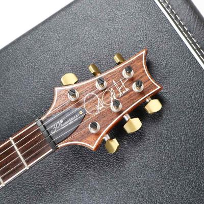 【中古】 エレキギター PRS Custom 24 10Top 30th Anniversary Azul 2015年製 3.38kg Paul Reed Smith カスタム24 ヘッド画像
