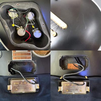 【中古】 Tokai トーカイ LC-CTM MBB 2023年製 ベアナックルPU搭載 エレキギター レスポール カスタム タイプ 東海楽器 内部