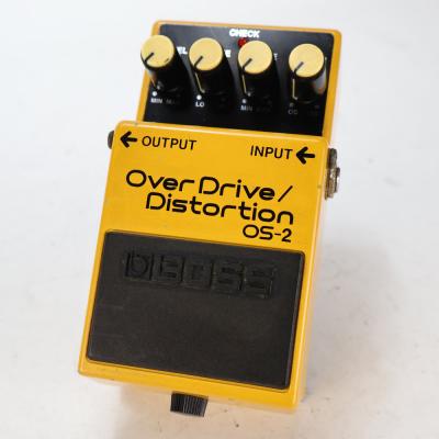 【中古】オーバードライブ ディストーション エフェクター BOSS OS-2 OverDrive Distortion ギターエフェクター