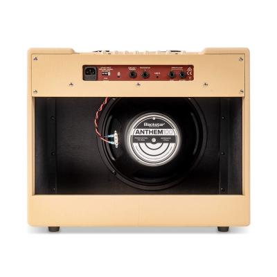 ブラックスター ギターアンプ BLACKSTAR DEBUT 100R 112 CREAM ギターコンボアンプ 100W リバーブ内蔵 12インチスピーカー1発 背面