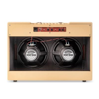 ブラックスター ギターアンプ BLACKSTAR DEBUT 100R 212 CREAM ギターコンボアンプ 100W リバーブ内蔵 12インチスピーカー2発 背面