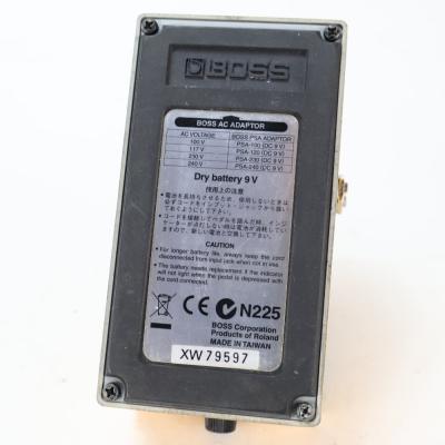 【中古】オーバードライブ ディストーション エフェクター BOSS OS-2 OverDrive Distortion ギターエフェクター 本体画像 裏