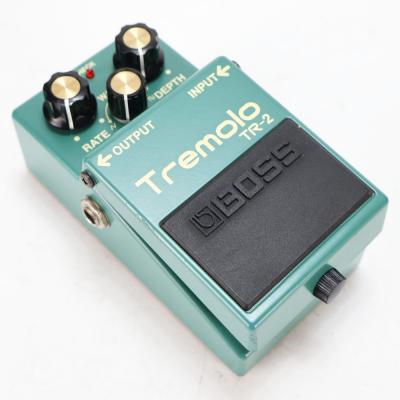 【中古】 トレモロ エフェクター BOSS TR-2 Tremolo ギターエフェクター 本体画像 斜め 2