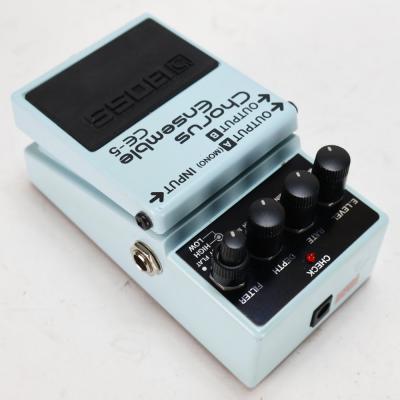 【中古】コーラスアンサンブル エフェクター BOSS CE-5 Chorus Ensemble ギターエフェクター 本体画像 斜め