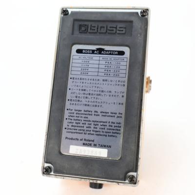 【中古】 ターボディストーション エフェクター BOSS DS-2 Turbo Distortion ギターエフェクター 本体画像 裏