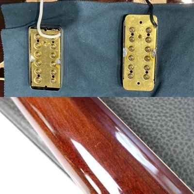【中古】 エレキベース GRETSCH グレッチ G6119B Broadkaster Bass Dark Cherry 2007年製 フルアコベース 内部 傷