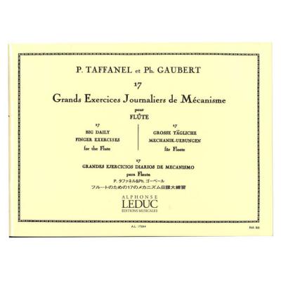 タファネル&ゴーベール フルートのための17のメカニズム日課大練習 ルデュック社ライセンス版 ヤマハミュージックメディア