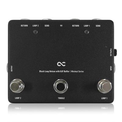 One Control ワンコントロール Minimal Series Black Loop Deluxe with BJF Buffer 2ループ スイッチャー