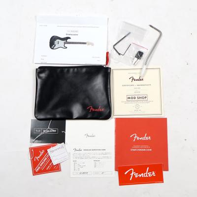 【中古】 エレキギター Fender Mod Shop US Stratocaster HSS Rosewood FingerBoard Black Silver Anodized PickGuard 2025年製 オーダーモデル フェンダー ストラトキャスター 付属品