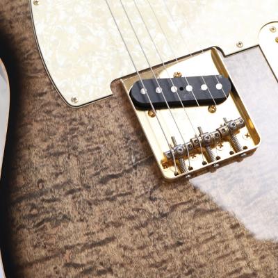 【中古】 エレキギター Suhr Classic T Deluxe Flame Maple Top Trans Charcoal Burst 2019年製 サー クラシックT (TLスタイル) Roasted BirdsEye Mapleネック 傷