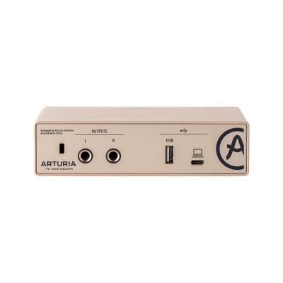 ARTURIA MINIFUSE 1 Champagne オーディオインターフェイス ミニフューズ シャンパーニュ 背面