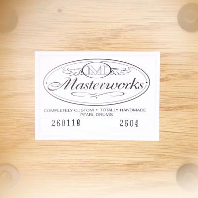 Pearl パール MWAC1465S Masterworks Z-type Oak w/Mappa Burl 14×6.5 スネアドラム シリアル