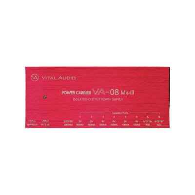 Vital Audio バイタルオーディオ VA-08 Mk-III POWER CARRIER パワーサプライ アイソレートされた8つのポート
