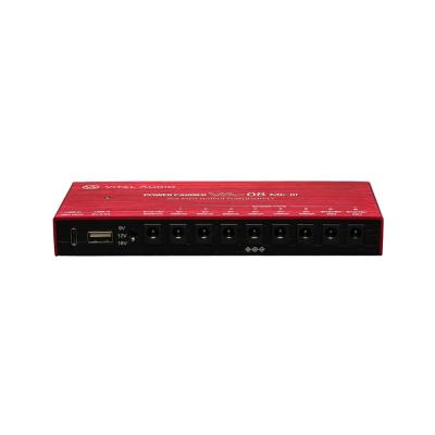 Vital Audio バイタルオーディオ VA-08 Mk-III POWER CARRIER パワーサプライ アイソレートされた8つのポート 側面