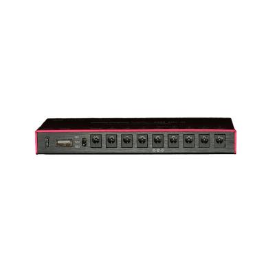 Vital Audio バイタルオーディオ VA-08 Mk-III POWER CARRIER パワーサプライ アイソレートされた8つのポート 側面