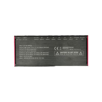 Vital Audio バイタルオーディオ VA-08 Mk-III POWER CARRIER パワーサプライ アイソレートされた8つのポート 裏面