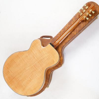 【中古】 FUJIGEN フジゲン FGN MFA-FP JN Masterfield フルアコギター ボディバック画像