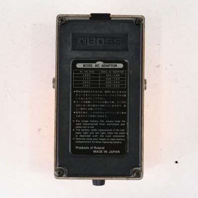 【中古】 ディストーション エフェクター BOSS DS-1 Distortion Made in Japan ギターエフェクター 裏面