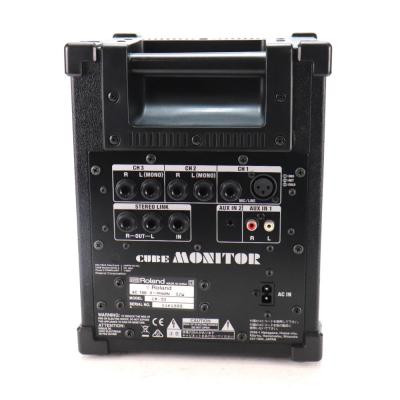 【中古】モニタースピーカー ROLAND CM-30 ポータブルミキシングモニター リア画像
