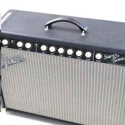 【中古】 ギターアンプ FENDER Super-Sonic 22 Combo Black 100V JPN コントロール