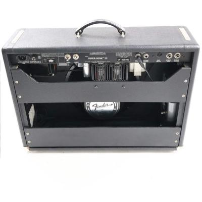 【中古】 ギターアンプ FENDER Super-Sonic 22 Combo Black 100V JPN 背面