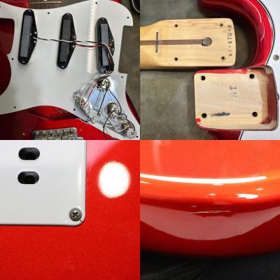 【中古】 エレキギター Fender Japan ST-STD CAR 2012年製 フェンダージャパン ストラトキャスター ピックアップ、ネックm傷