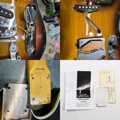 【中古】 エレキギター Fender Japan TL62B-BIGS 3TS 2010年-2011年製 フェンダージャパン テレキャスター カスタム Bigsby搭載 ピックアップ、ネック