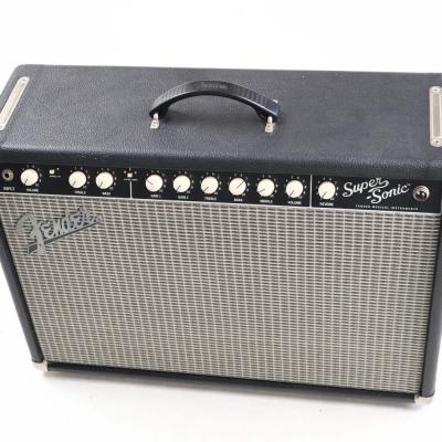 【中古】 ギターアンプ FENDER Super-Sonic 22 Combo Black コントロール