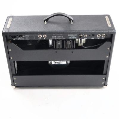 【中古】 ギターアンプ FENDER Super-Sonic 22 Combo Black 背面