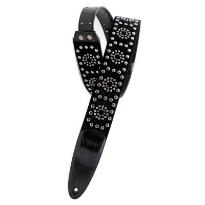 Righton! STRAPS ライトオンストラップ LEGEND P.S. Black 皮 ギターストラップ