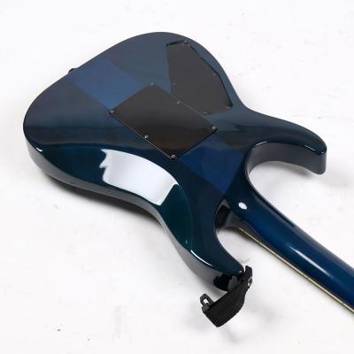 【中古】 エレキギター Edwards by ESP E-KL-170SE See Thru Blue Kiko Loureiro Signature Model エドワーズ スルーネック構造 キコ・ルーレイロ ボディ