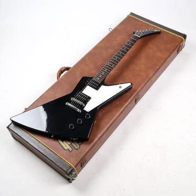 【中古】 エレキギター Gibson Explorer ’76 Black 1995年製 ギブソン エクスプローラー