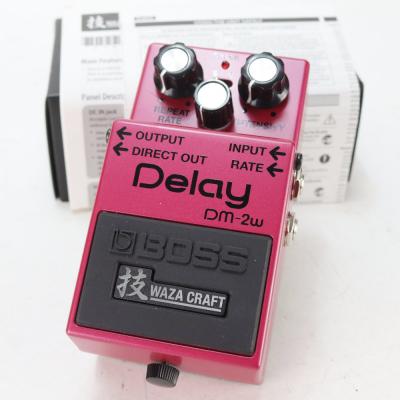 【中古】 アナログディレイ エフェクター BOSS DM-2W Delay WAZA CRAFT ギターエフェクター ディレイ