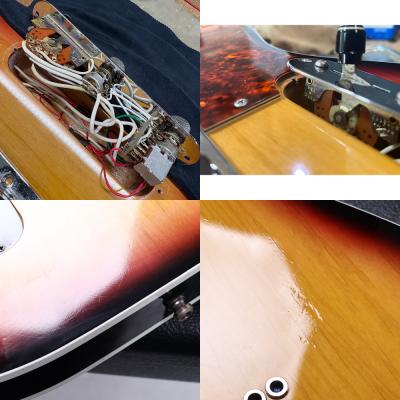 【中古】 エレキギター Fritz Brothers Guitars Roy Buchanan Bluesmaster 1994年製 フリッツブラザーズギター ロイ・ブキャナンモデル ブルースマスター 5WAYスイッチ Push-Pullポット仕様 ピックアップ、傷