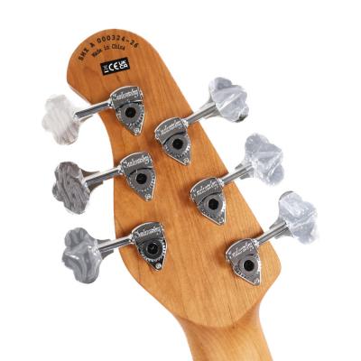 Sadowsky サドウスキー MetroExpress MX24 MS6 Modern Bass Maple Fingerboard Black 6弦エレキベース ヘッド裏画像