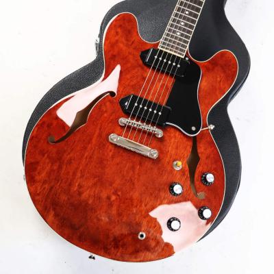 【中古】 エレキギター Seventy Seven Guitars EXRUBATO-STD/S-JT AR 2022年頃製造 セミアコースティックギター ボディ画像