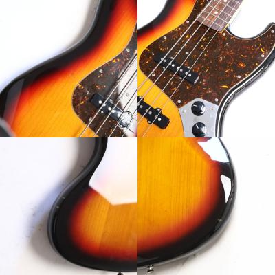 【中古】 Fender Japan フェンダージャパン ジャズベース JB62-US 3TS 2008年製 エレキベース 傷