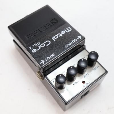 【中古】メタルコア エフェクター BOSS ML-2 Metal Core ハイゲイン ディストーション エフェクター 全体