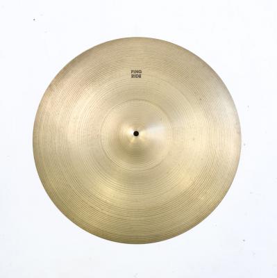 【中古】 ライドシンバル ジルジャン ZILDJIAN A Zildjian PING RIDE 20インチ ライドシンバル 70s〜80s ビンテージシンバル