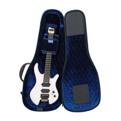 Reunion Blues リユニオンブルース RBC23HE ヘッドレスギター用ギグバッグ 収納イメージ
