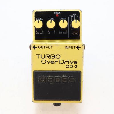 【中古】ターボオーバードライブ エフェクター BOSS OD-2 TURBO OverDrive ボス ギターエフェクター