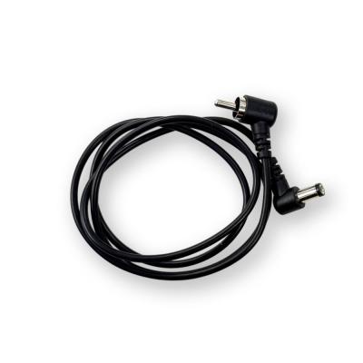 CIOKS Flex Cbale 80cm 1080 センターマイナス L 型DCプラグ black
