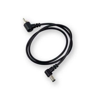 CIOKS Flex Cable 50cm 1050 センターマイナス L 型DCプラグ black