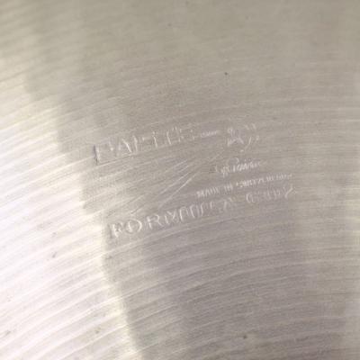 【中古】 ライドシンバル パイステ PAISTE Formula 602 HEAVY 20インチ 1960〜1970s ビンテージシンバル 詳細画像