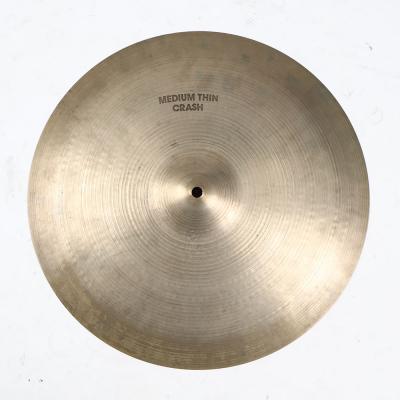 【中古】 クラッシュシンバル ジルジャン ZILDJIAN A Zildjian MEDIUM THIN CRASH 16インチ 70s〜80s クラッシュシンバル
